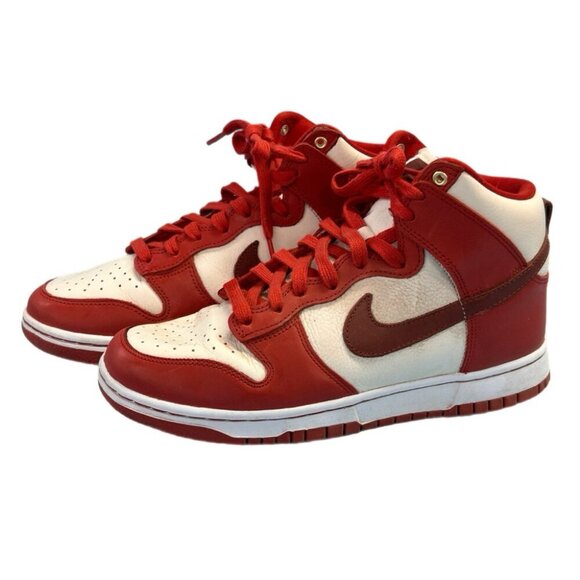 Nike Dunk High LLX Cinnabar Sneakers DX0346-600 SIZE 8 - Picture 2 of 7